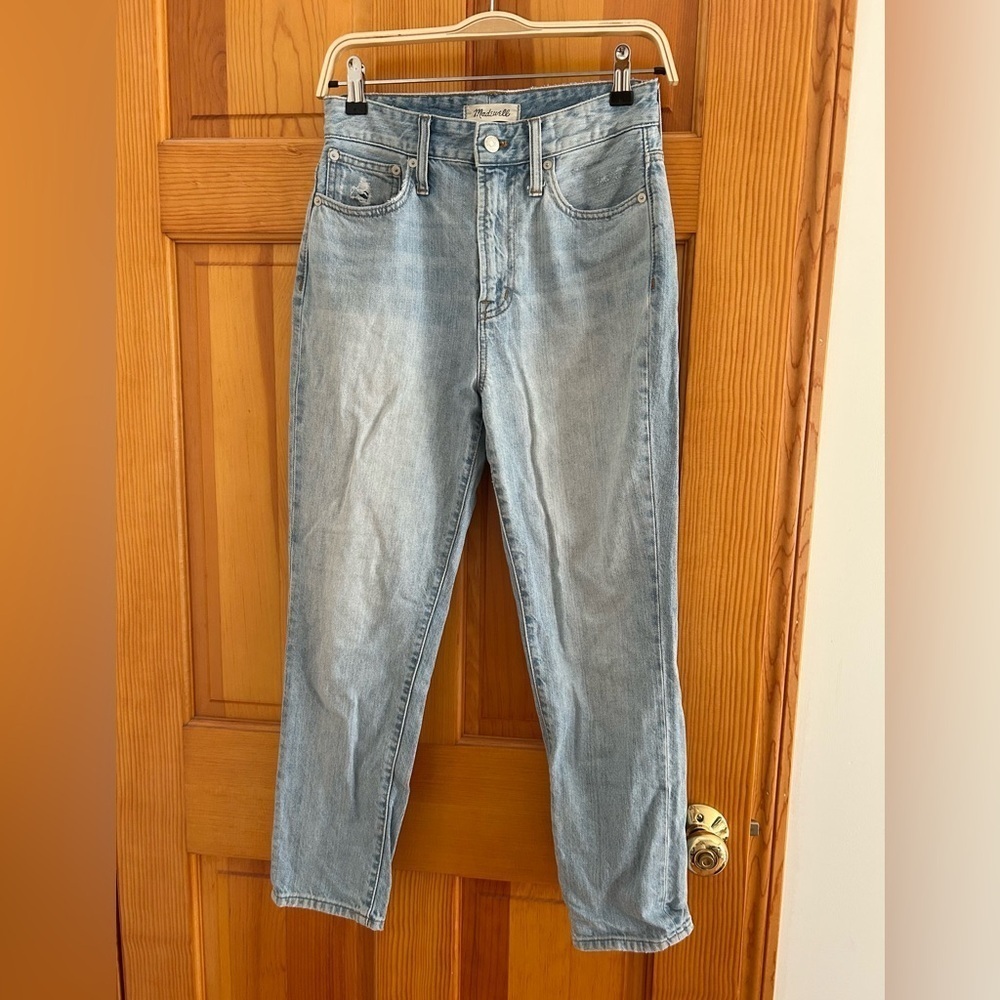 Madewell The Petite Curvy Perfect Vintage Jean in Fitzgerald Wash - Picture 3 of 6